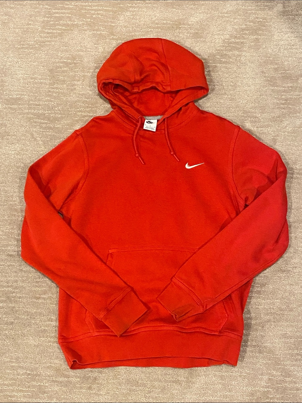 Vintage Nike Red Men's Hoodie